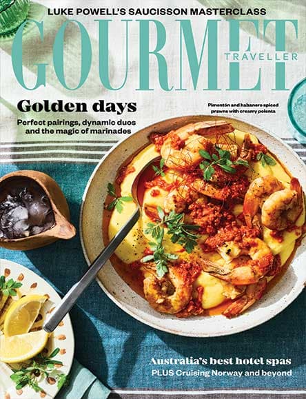 Edward Lee's culinary philosophy is featured in 14 pages of the American culinary magazine 'Gourmet'